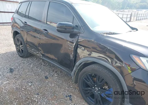 2019 Honda Passport Sport из США, поврежденный, VIN 5FNYF7H23KB007125